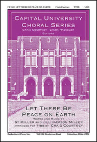Let There Be Peace on Earth TTBB choral sheet music cover Thumbnail